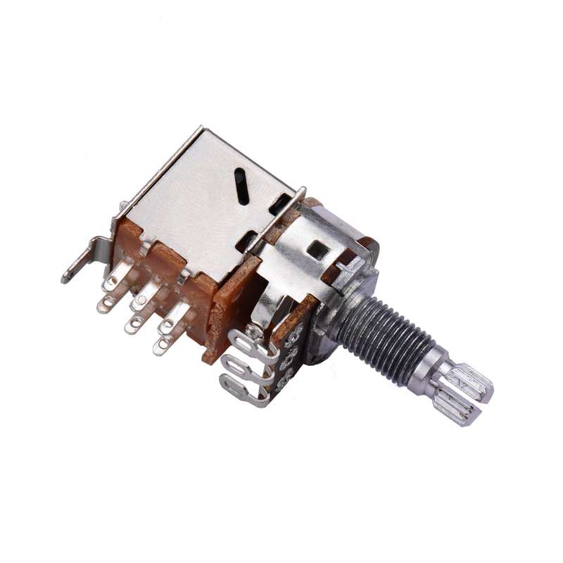 Electric Guitar Bass Potentiometer Push Pull Volume Tone Switch Pots 2pcs