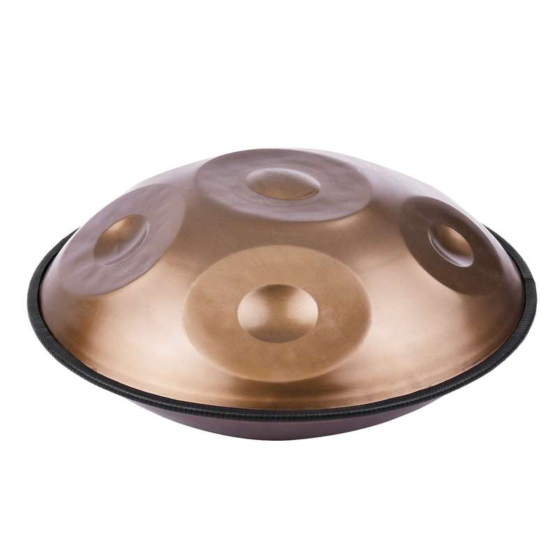 Portable Handpan Hand Pan Hand Drum C-Key 6 Notes(A3 C4 D4 E4 F4 G4) Percussion Instrument wi