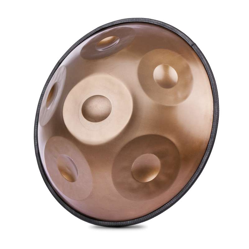 Portable Handpan Hand Pan Hand Drum C-Key 6 Notes(A3 C4 D4 E4 F4 G4) Percussion Instrument wi