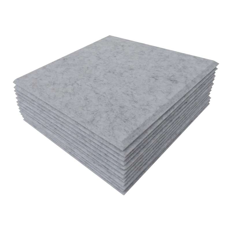 12Pcs Polyester Fiber Acoustic Panels High Density Acoustic Treatment Foam Sound Absorbing Bo