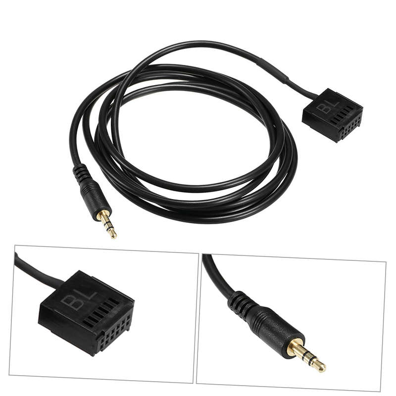 AUX-IN Cable Adapter 6000-CD Aux Car Stereo Replacement for Ford Fiesta Ford Focus 6000 CD