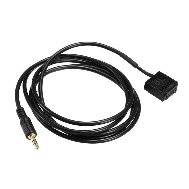 AUX-IN Cable Adapter 6000-CD Aux Car Stereo Replacement for Ford Fiesta Ford Focus 6000 CD