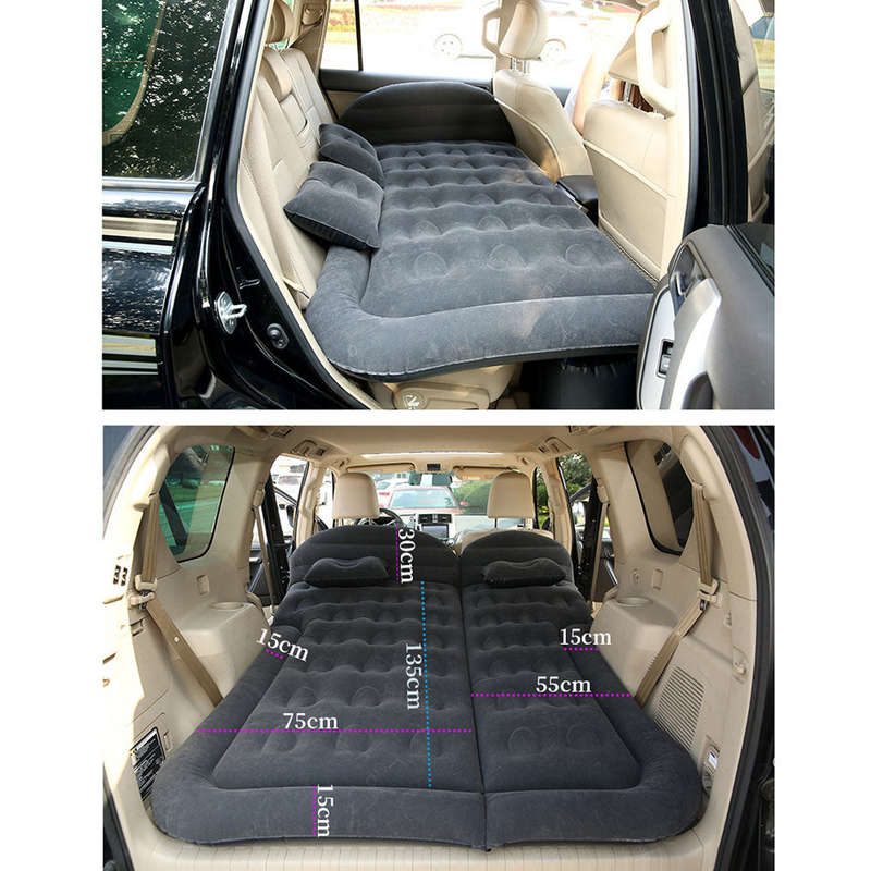 Car Inflatable Bed Air Mattress Universal SUV Car Travel Sleeping Pad Outdoor Camping Mat