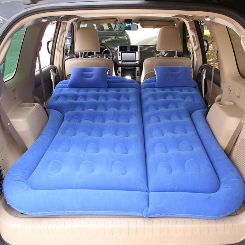 Car Inflatable Bed Air Mattress Universal SUV Car Travel Sleeping Pad Outdoor Camping Mat