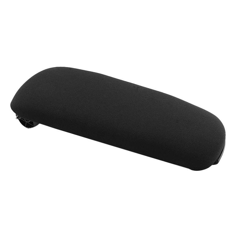 8E0864245E Black Cloth Center Console Armrest Cover Lid  Replacement for Audi A4 B6 B7 2001-2008 4-d
