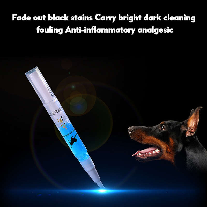 Pet Dog/Cat Teeth Cleaning Whitening Pen for Dental Care Tartar Plaque Remover