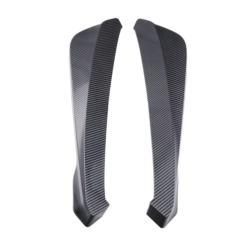 Rear Bumper Lip Splitter Universal Car Side Fender Fins Body Lip Spoiler Chin Skirt Protector, (Carb