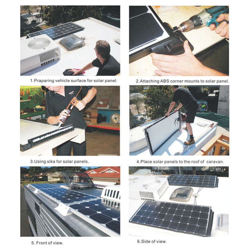 Single Cable Entry Gland Box Solar Panel Roof Wire Entry Gland Box Cable Suitable for Motorhome RV Y