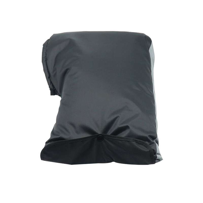 Motorcycle Handlebar Gloves Windproof Waterproof Motorcycle Mittens Grip Handlebar Muff Black