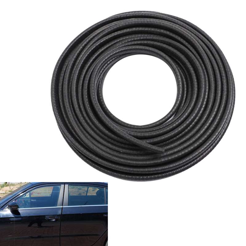 Car Door Edges Guards Cover U-Shaped Rubber Seal Protector Auto Flexible Anti-Collision Door Edges T