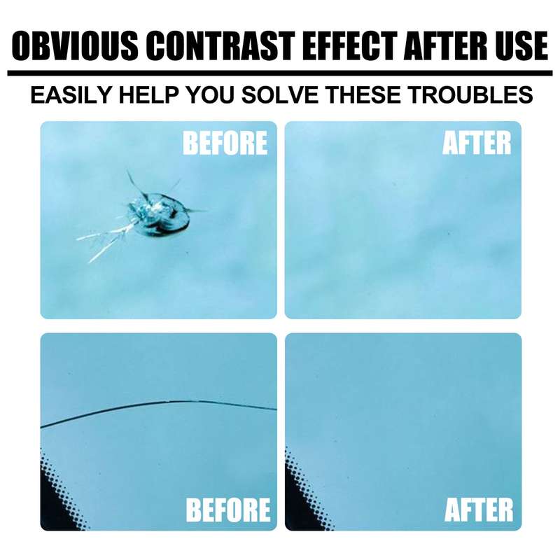 RAYHONG 20ml Windshield Crack Restore Resin Liquid Fill Damage Scratches Professionally Restore Crac