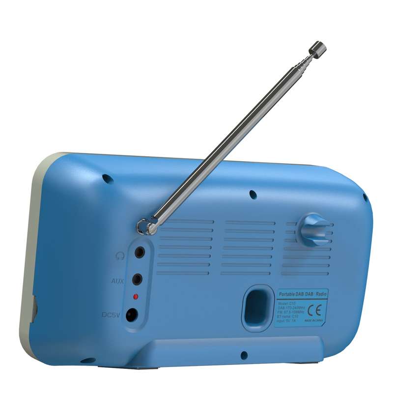 Digital AM FM Radio Portable, Rechargeable Radio Digital Tuner, Supports TF USB Port, Sleep Timer an