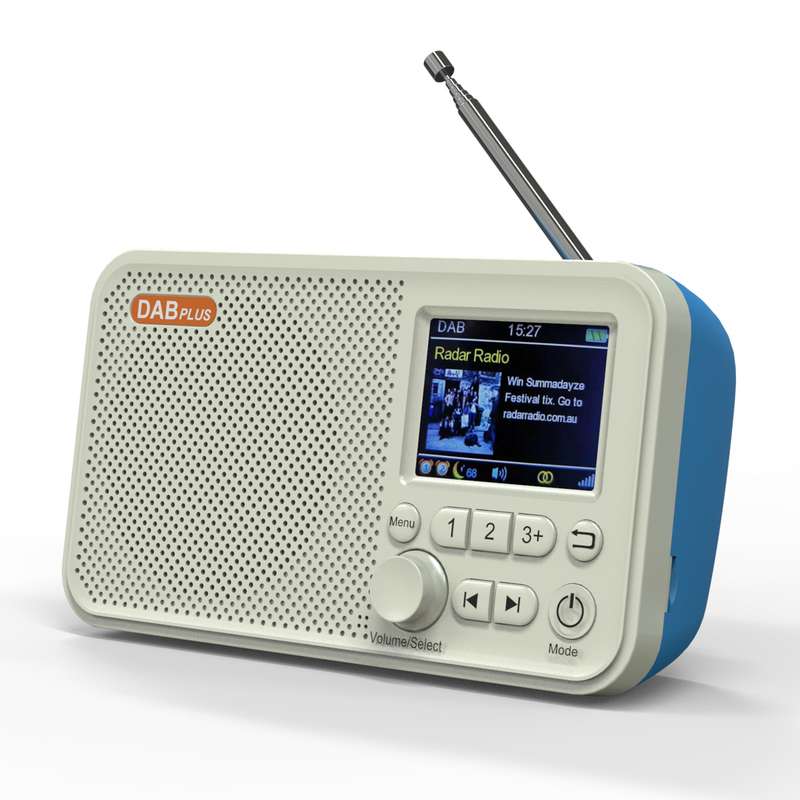 Digital AM FM Radio Portable, Rechargeable Radio Digital Tuner, Supports TF USB Port, Sleep Timer an