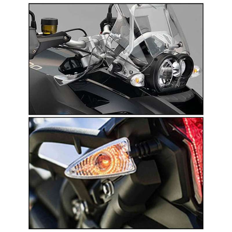 Turn Signal Lights One Pair LED Motorcycle Indicators 12V Direction Indicator Lamp for Motorcycle Re