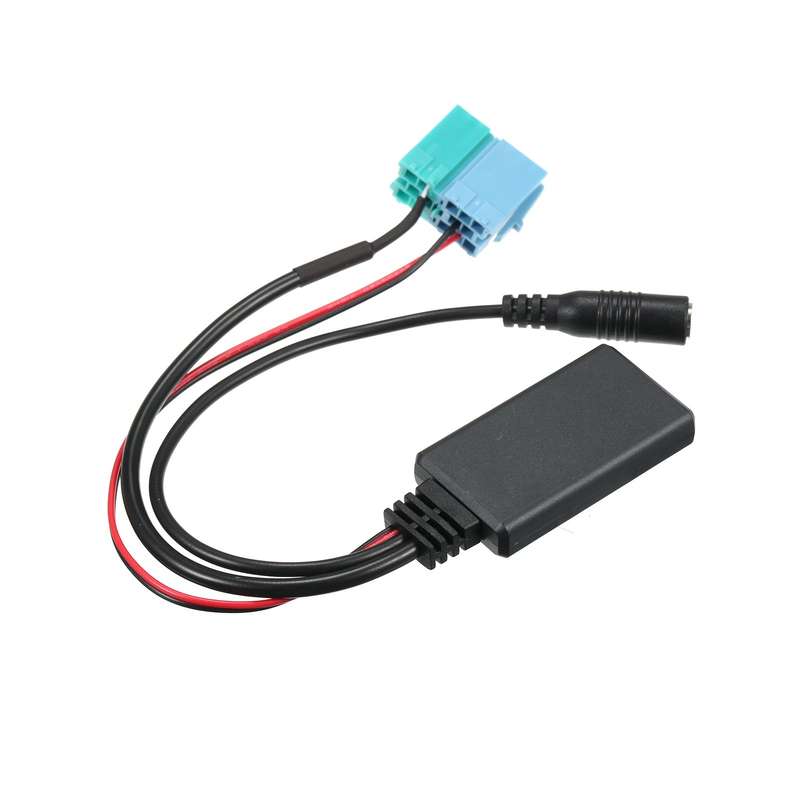 BT Car Stereo Music Module Adapter BT AUX-IN Audio for Cell Phone Mini ISO 6Pin Replacement for Rena