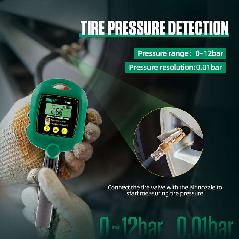 DY19 Inflator Pump Portable Car Air Compressor Motorcycles Bicycle Tyre Inflator Intelligent Digital