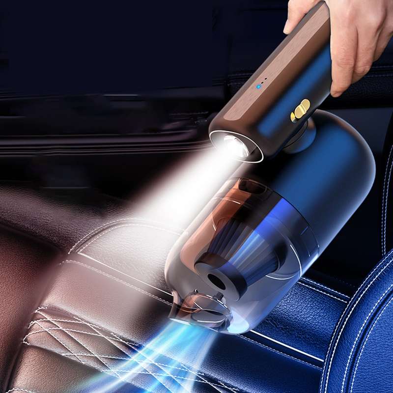 Car Vacuum Cleaner 3 in 1 Handheld Vacuum Detachable Car Cleaner Strong Suction with LED Light Power