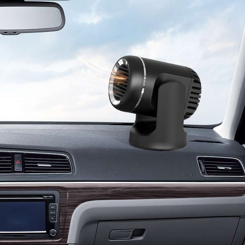 12V 130W Electric Car Heater Portable Electric Heating Fan Windshield Dryer Defogging Demister Defro