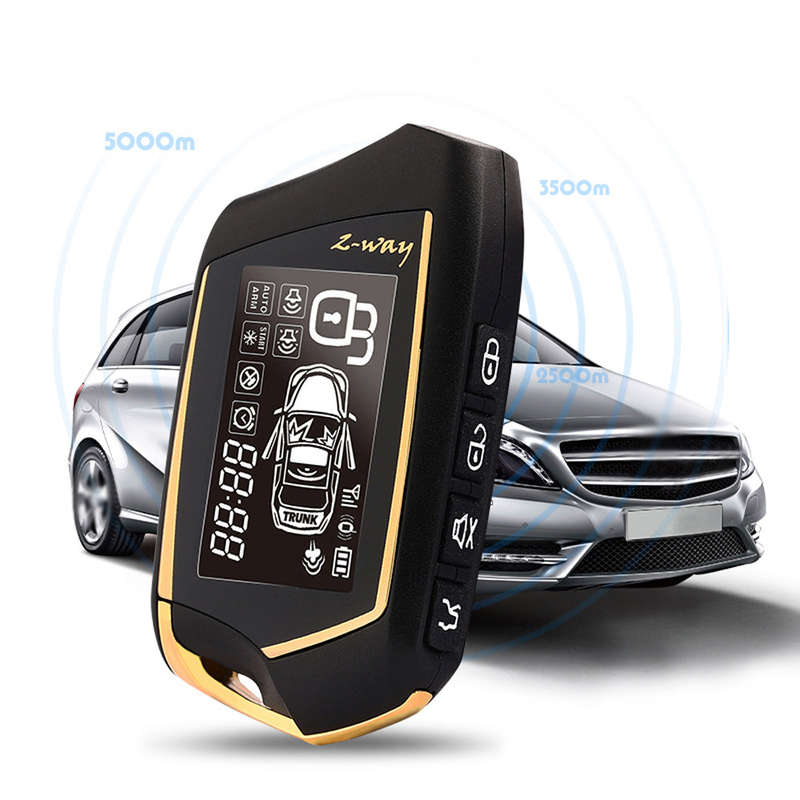 Car Anti-Theft Alarm Remote Starter System PKE Keyless Entry BT Remote Engine Starter Central Lock K