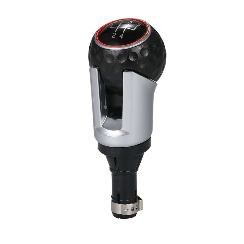 Gear Shift Knob, Manual Car Gear Shift Knob 5 Speed Gear Shift Knob Lever Stick Replacement for Volk