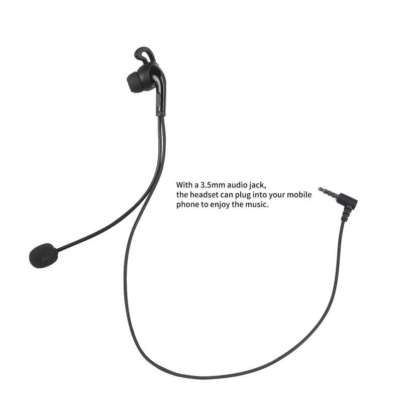 EJEAS  Referee Headset, In-Ear Headphone with Microphone Replacement for V6 Pro/ V6C/ V4 Plus/ V4C P