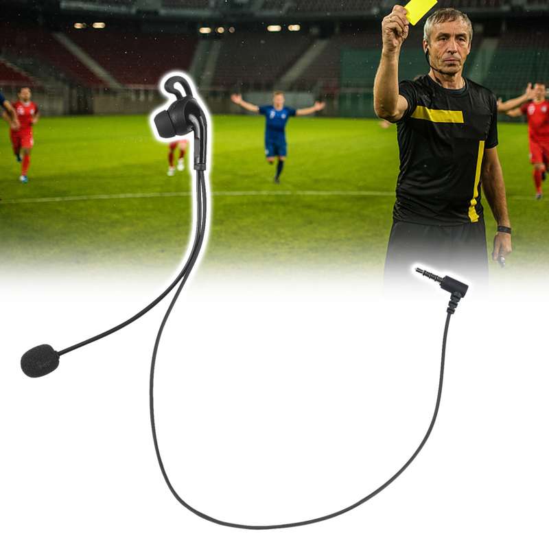 EJEAS  Referee Headset, In-Ear Headphone with Microphone Replacement for V6 Pro/ V6C/ V4 Plus/ V4C P