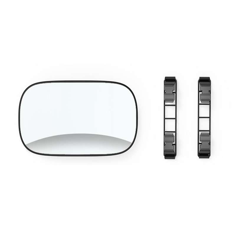 Sun Visor Mirror, Car Visor Vanity Mirror with Straps Universal for Various Cars Trucks Automobile A