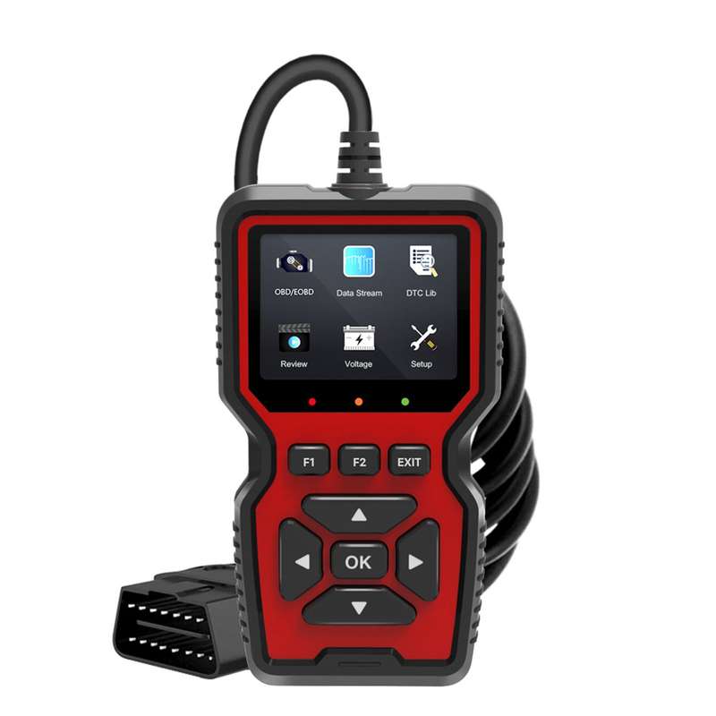 V519 OBDII Diagnostic Vehicle Code Reader Upgraged Support Printing Functions for All OBD II Protoco
