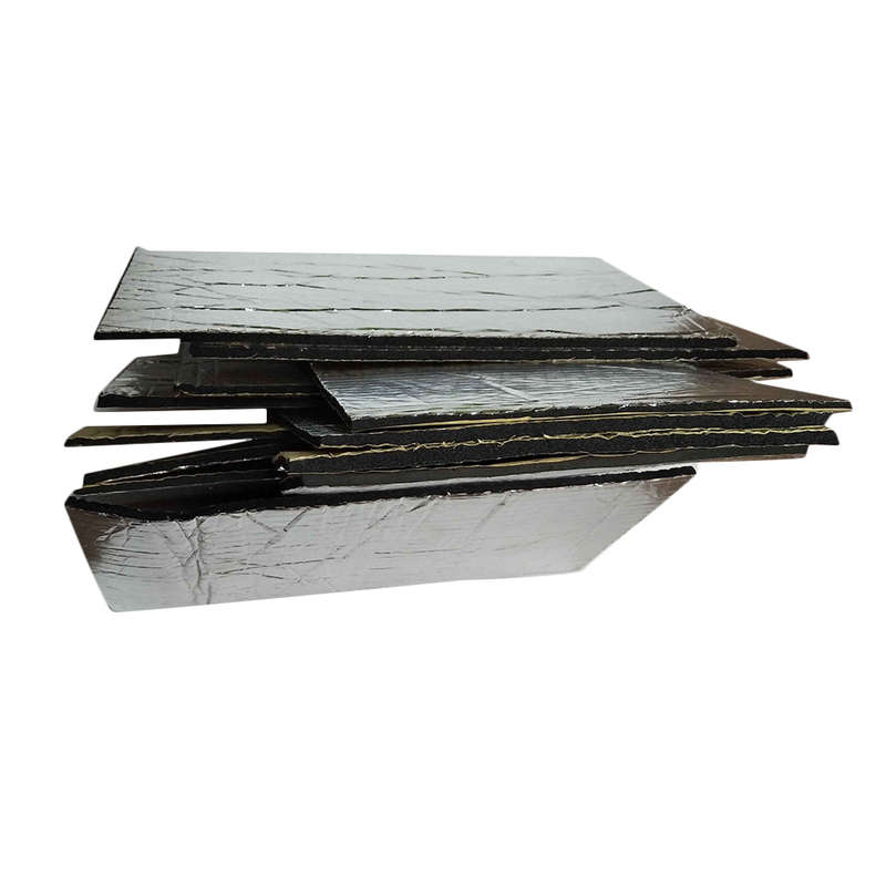 12PCS 5mm Car Firewall Sound Deadener Heat Shield Insulation Audio Noise Insulation Deadening Materi