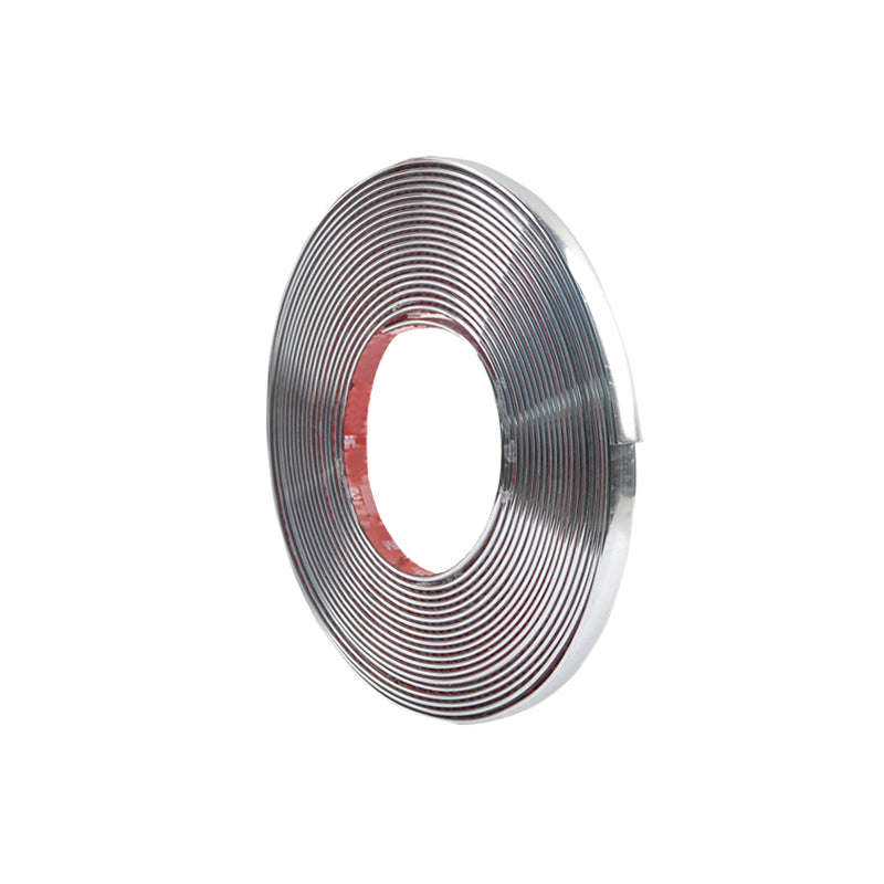 10mmx12.5m Car Chrome Styling Moulding Trim Strip Auto Body Window Exterior Decoration