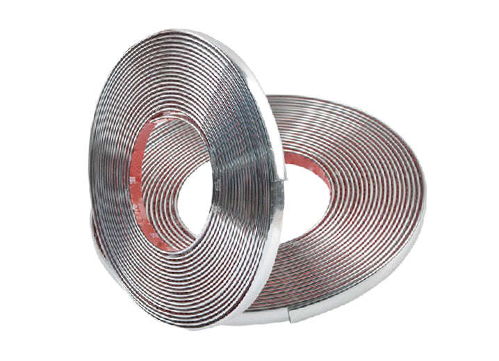 10mmx12.5m Car Chrome Styling Moulding Trim Strip Auto Body Window Exterior Decoration