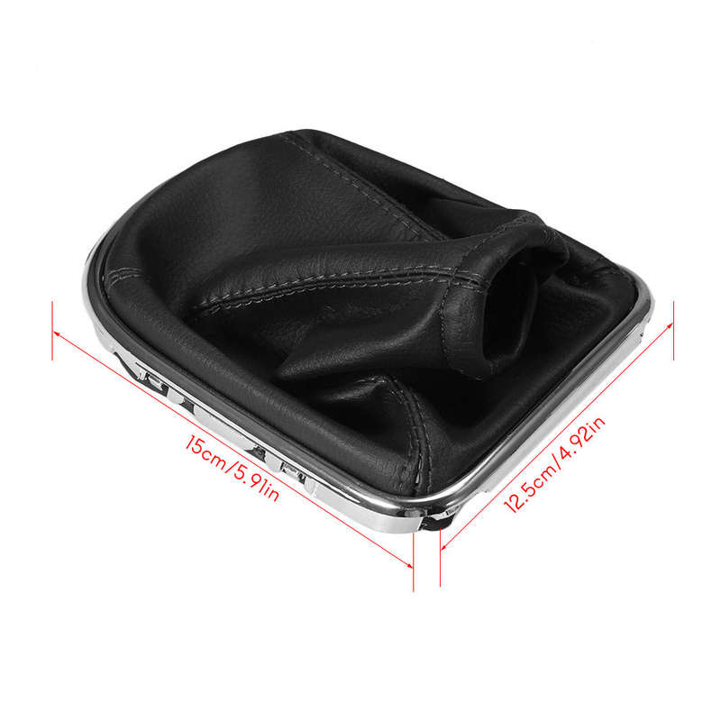 Car Gear Shift Stick Gaiter Boot PU Leather Dust-proof Cover Replacement for Chevrolet Cruze 2008-20