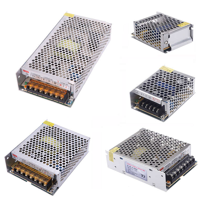 AC 110V/220V to DC 12V 10A 120W Voltage Transformer Switch Power Supply for Led Strip