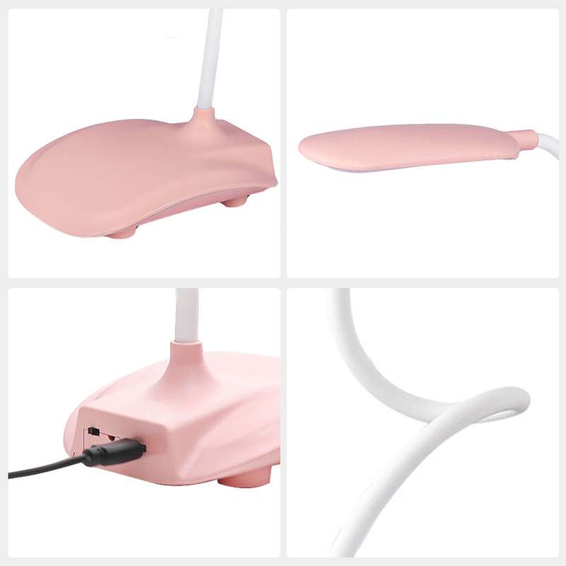 Touching Control Dimmable USB Table Lamp 3 Brightness Levels Warm Lighting 360 Flexible Eye-