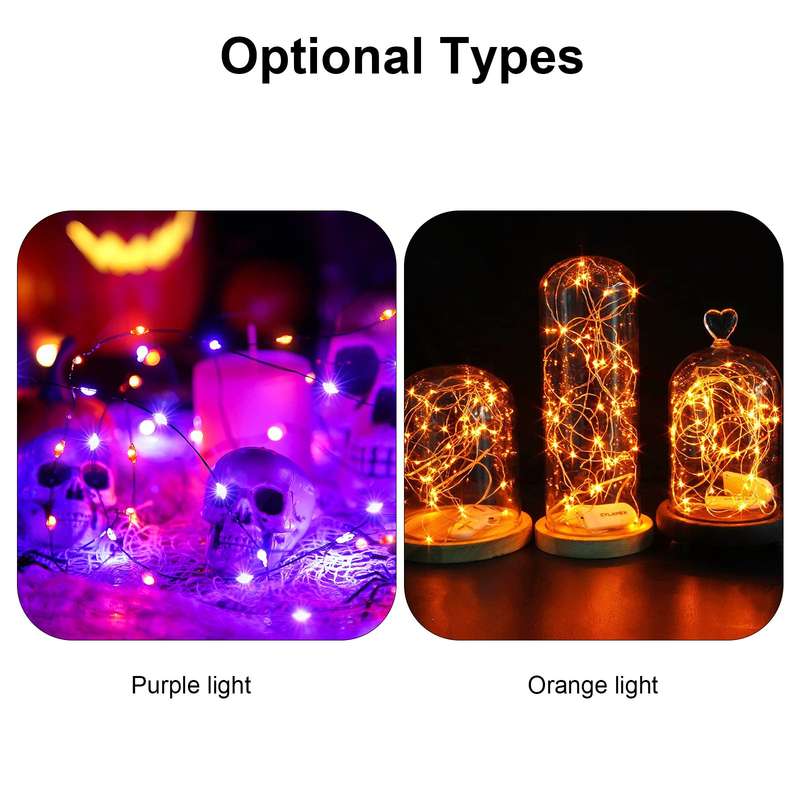 4Meter/13.1Ft 40LEDs Fairy Copper String Light Flexible Twistable Bendable Constant Bright Mo