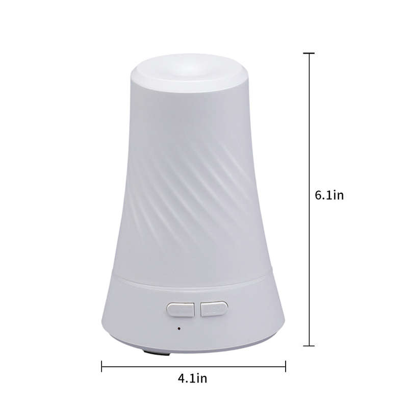 100ml Mini Cool Mist Humidifier Aroma Essential Oil Diffuser 7 Colors LED Night-light Whisper