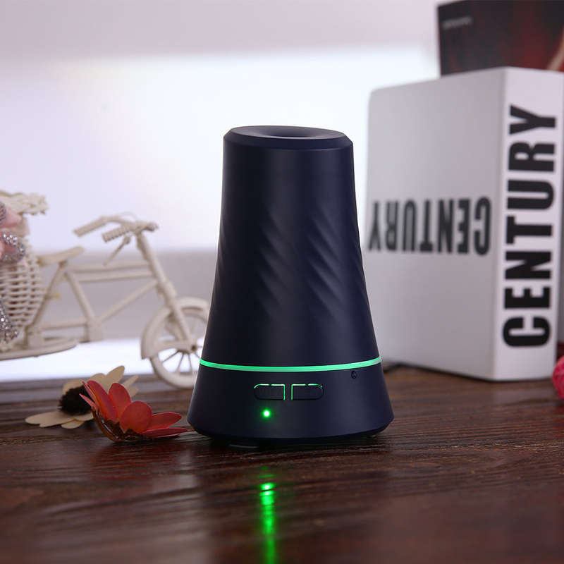 100ml Mini Cool Mist Humidifier Aroma Essential Oil Diffuser 7 Colors LED Night-light Whisper