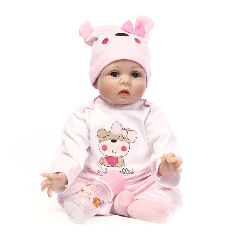 550mm Silicone Simulation Reborn Doll Baby Doll Baby Kids Toy Gift