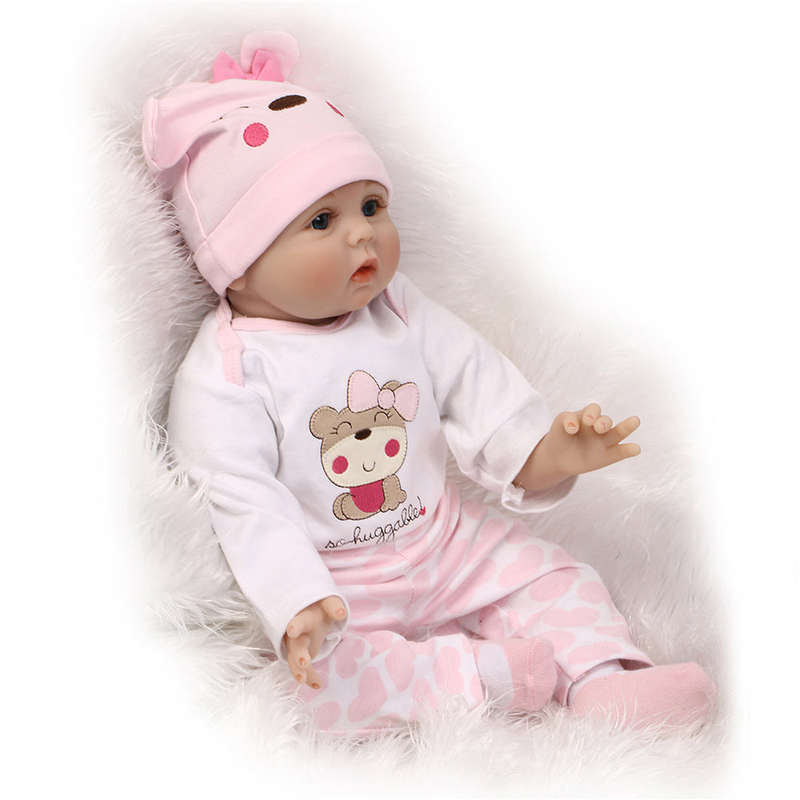 550mm Silicone Simulation Reborn Doll Baby Doll Baby Kids Toy Gift