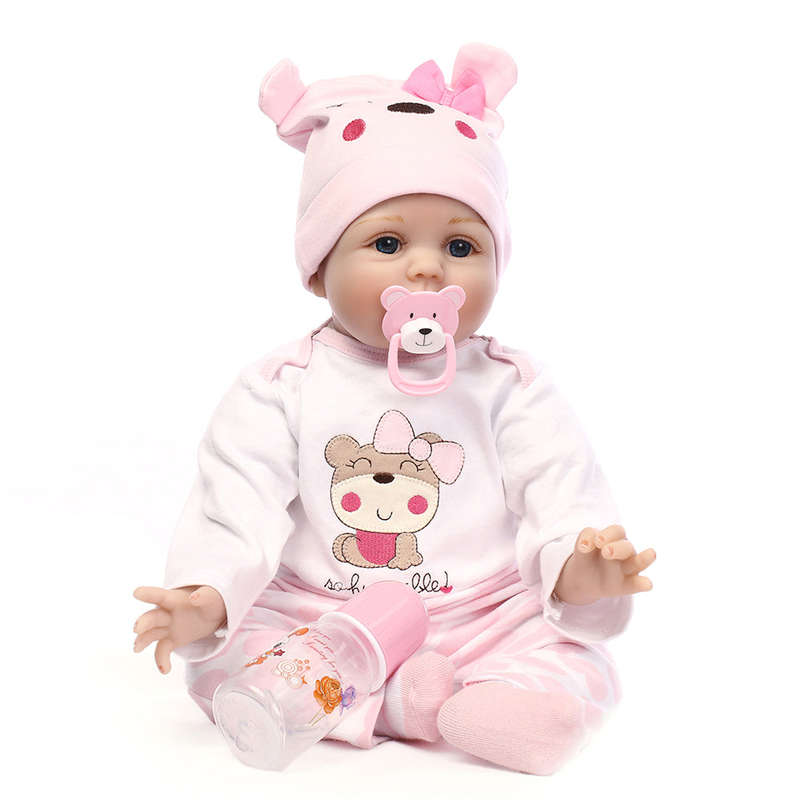 550mm Silicone Simulation Reborn Doll Baby Doll Baby Kids Toy Gift