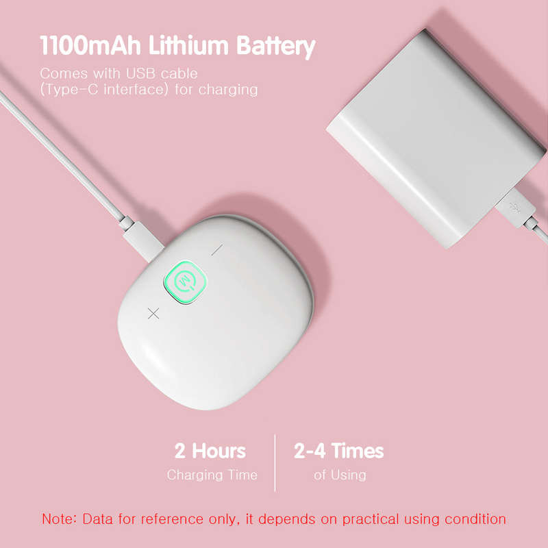 YOUHA 2 Sets Wearable Breast Pump Hands Free Electric Single Portable Wearable Breast Cup 8oz
