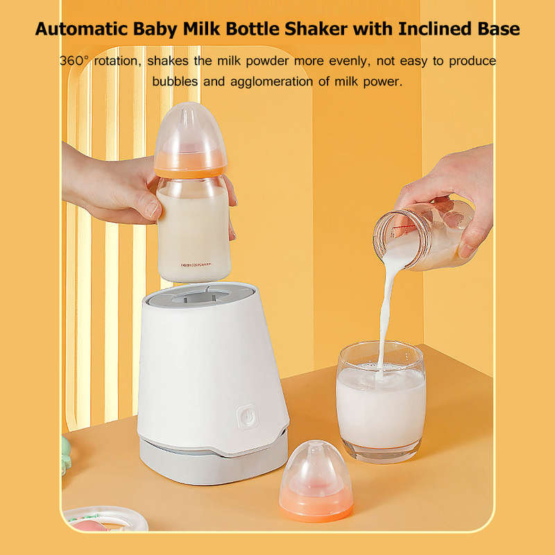 Automatic Baby Milk Bottle Shaker with Inclined Base Portable Electric Feeding Bottle Shake M