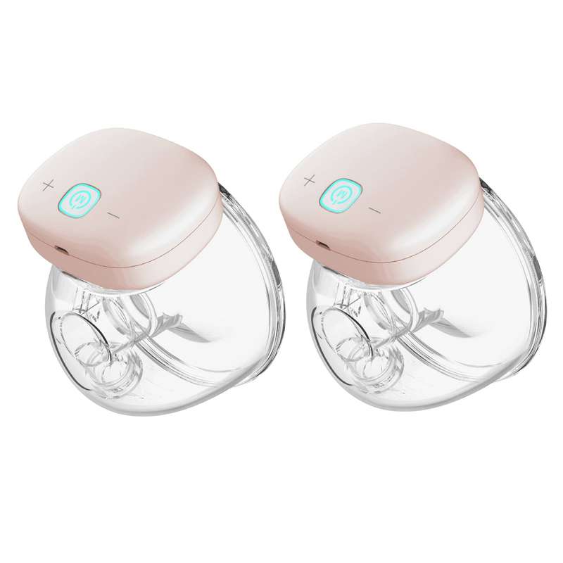 YOUHA Wearable Breast Pump Hands Free Single Electric Breast Cup BPA-free 3 Modes 9 Suction L