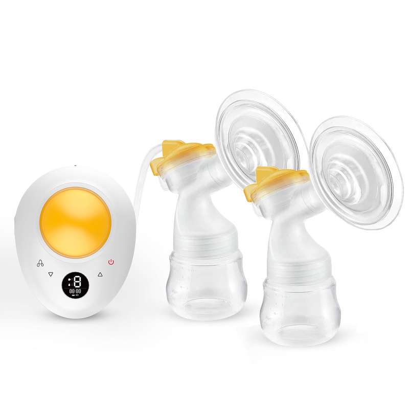doopser DSP-8001D Double Electric Breast Pump for Breastfeeding Hands Free Breast Pump with N