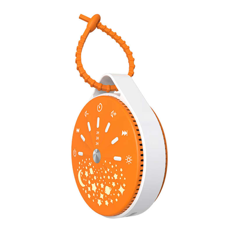 Portable Baby Sleep Machine White Noise Sound Machine for Baby Sleeping 7 Colors Star Night L