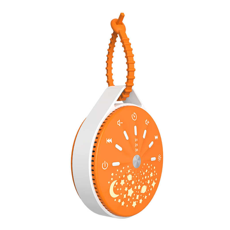 Portable Baby Sleep Machine White Noise Sound Machine for Baby Sleeping 7 Colors Star Night L