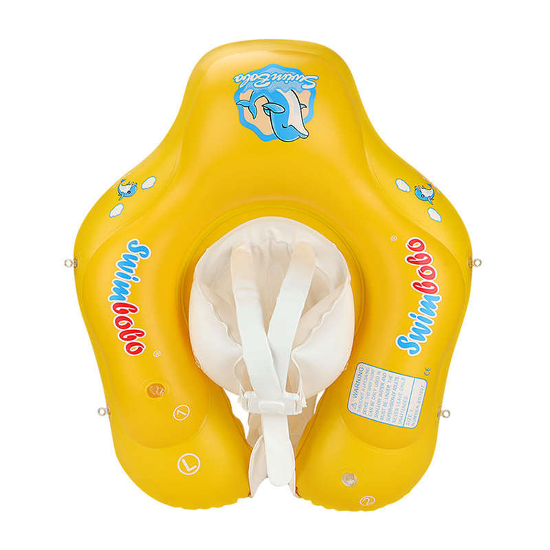 SwimBoBo Inflatable Baby Swimming Float  Baby Swim Float Ring Cute Baby Pool Float Pool Toys