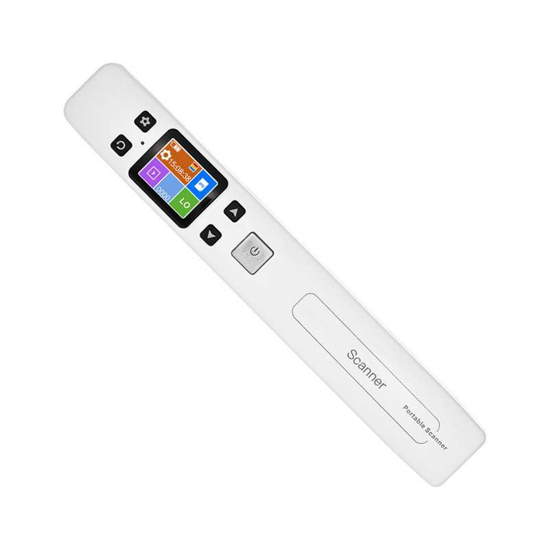 Portable Handheld Wand Document/ Book/ Images Scanner 1050DPI Resolution High Speed Scanning