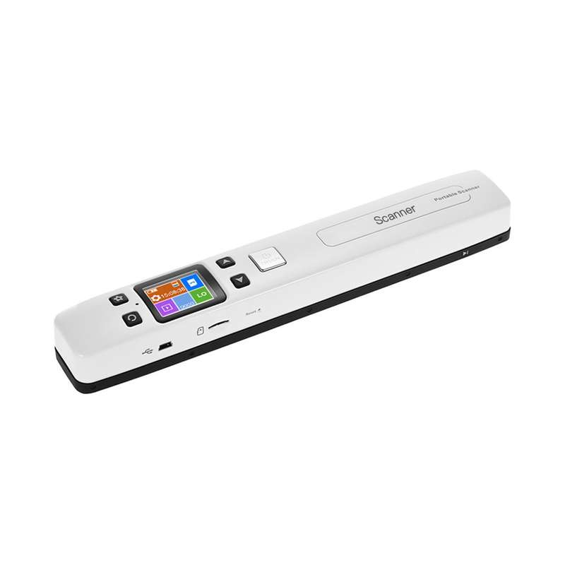 Portable Handheld Wand Document/ Book/ Images Scanner 1050DPI Resolution High Speed Scanning