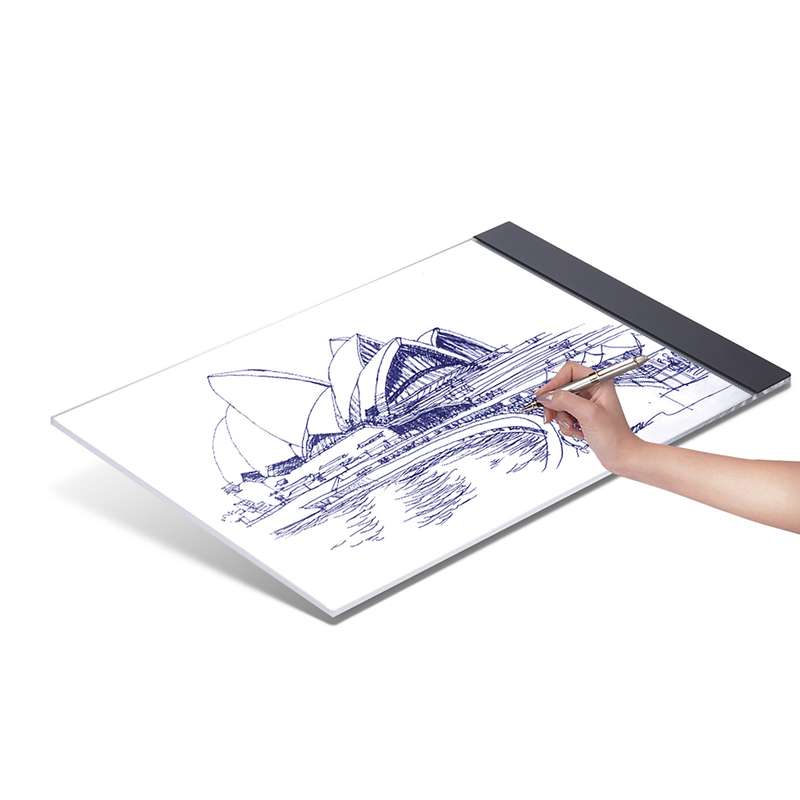 Portable A4 LED Light Box Drawing Tracing Tracer Copy Board Table Pad Panel Copyboard with US